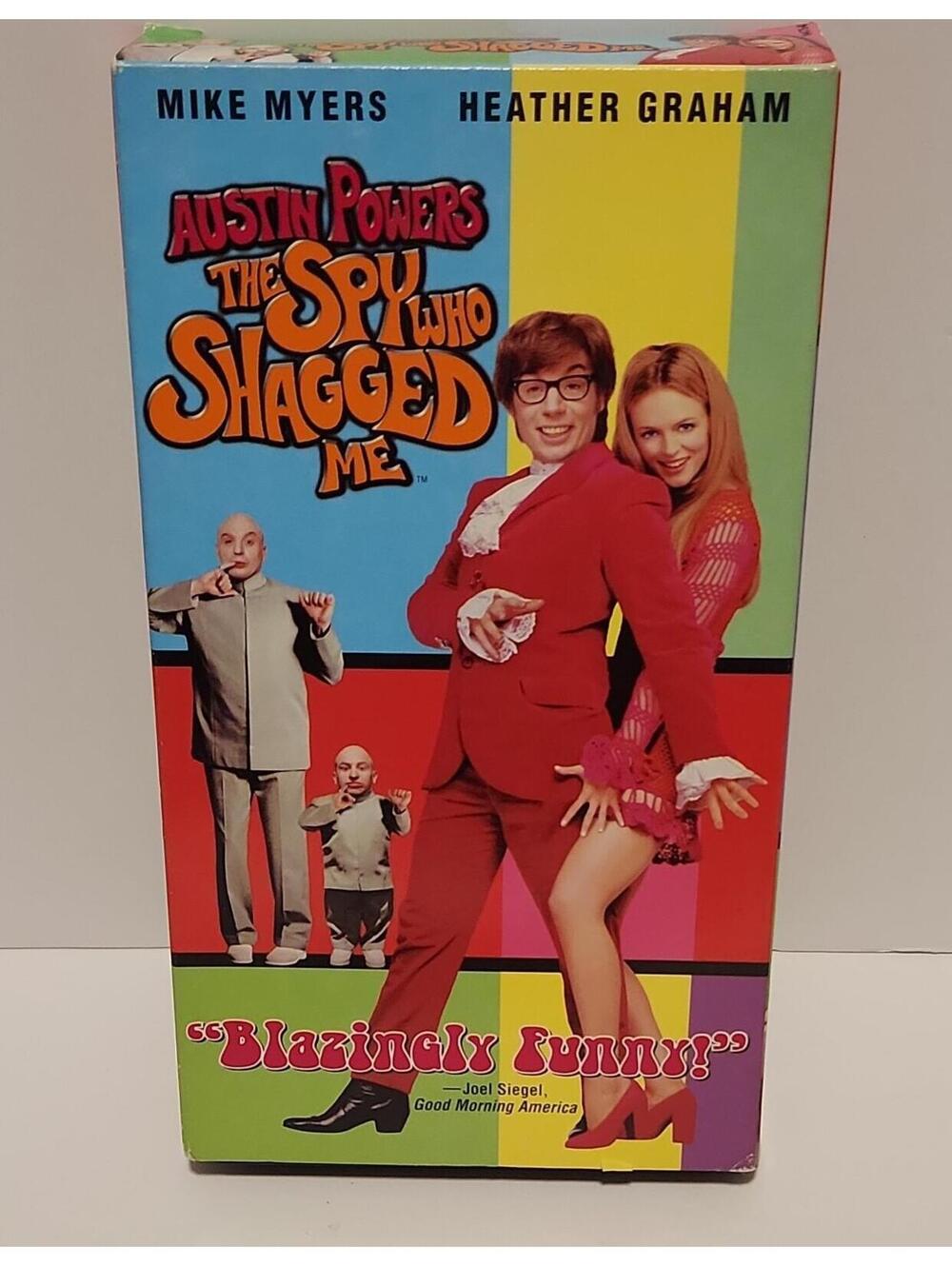 Austin Powers: The Spy Who Shagged Me (VHS, 1999) Mike Myers Heather Graham